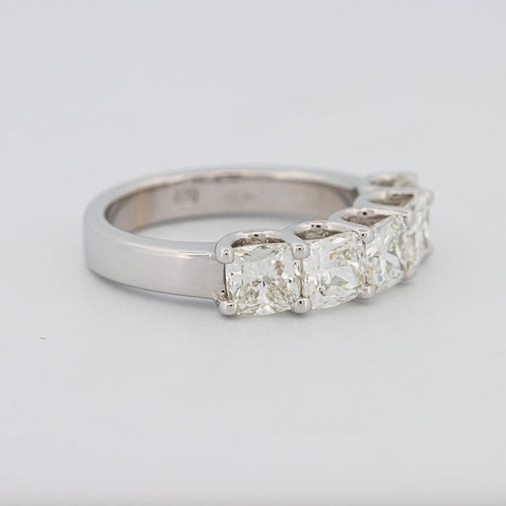 5 Half Square Radiant Eternity Ring - ZIZOV DIAMONDS