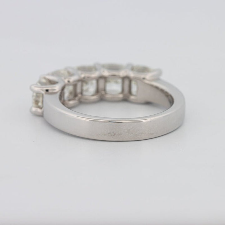 5 Half Square Radiant Eternity Ring - ZIZOV DIAMONDS