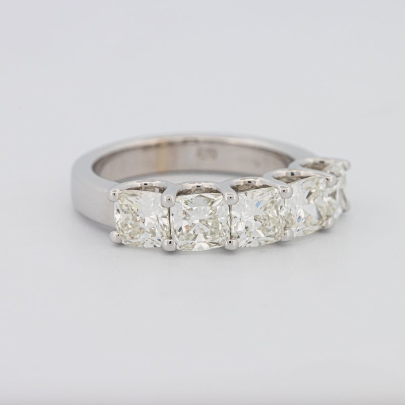 5 Half Square Radiant Eternity Ring - ZIZOV DIAMONDS