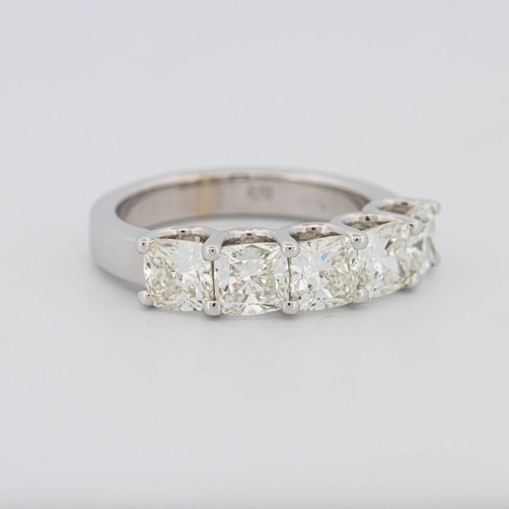 5 Half Square Radiant Eternity Ring - ZIZOV DIAMONDS