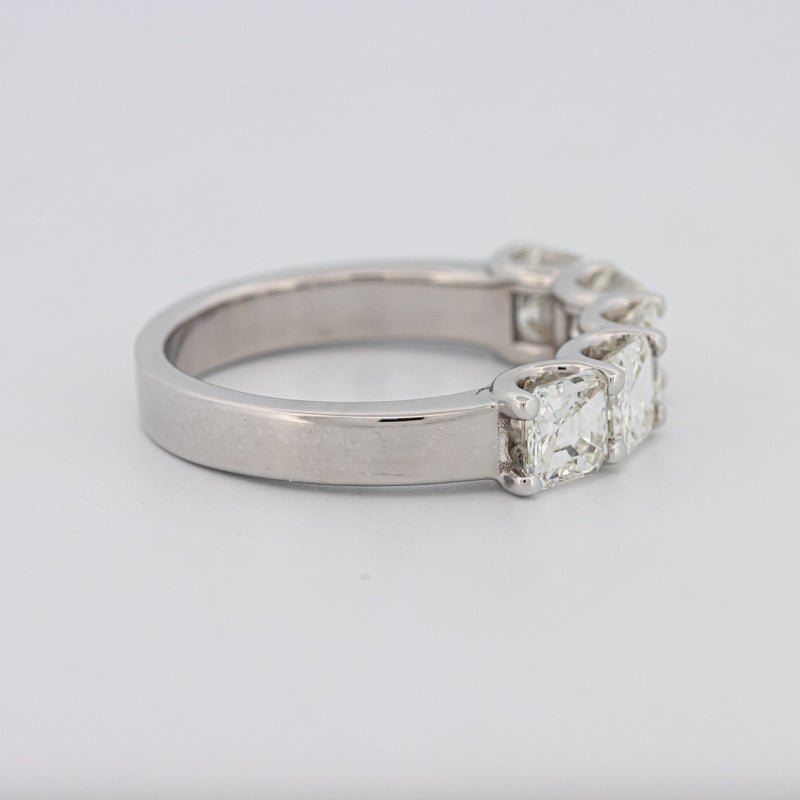 5 Half Square Radiant Eternity Ring - ZIZOV DIAMONDS