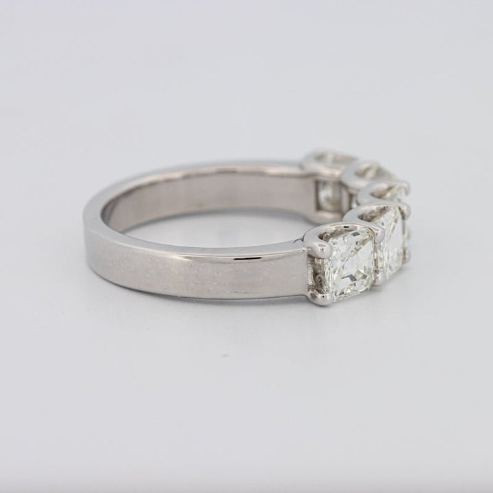 5 Half Square Radiant Eternity Ring - ZIZOV DIAMONDS