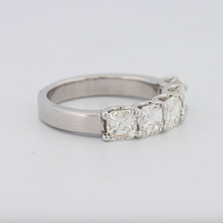 5 Half Square Radiant Eternity Ring - ZIZOV DIAMONDS
