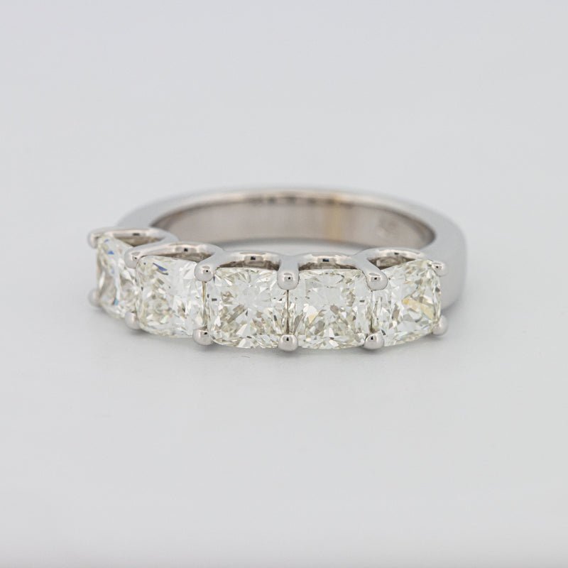 5 Half Square Radiant Eternity Ring - ZIZOV DIAMONDS