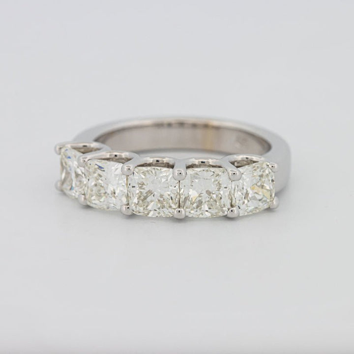 5 Half Square Radiant Eternity Ring - ZIZOV DIAMONDS