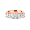 5 Half Square Radiant Eternity Ring - ZIZOV DIAMONDS