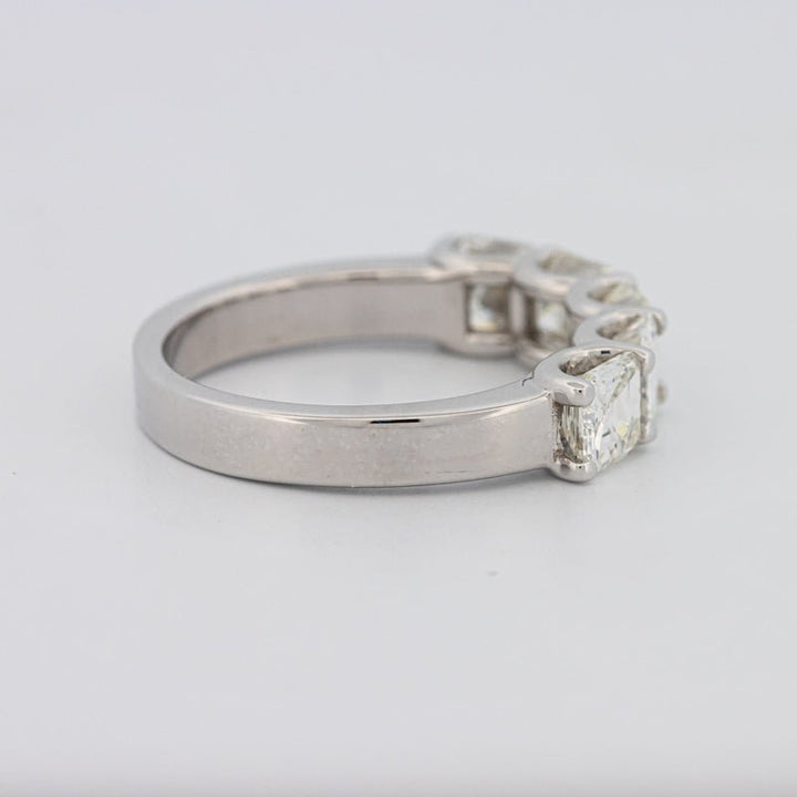 5 Half Square Radiant Eternity Ring - ZIZOV DIAMONDS