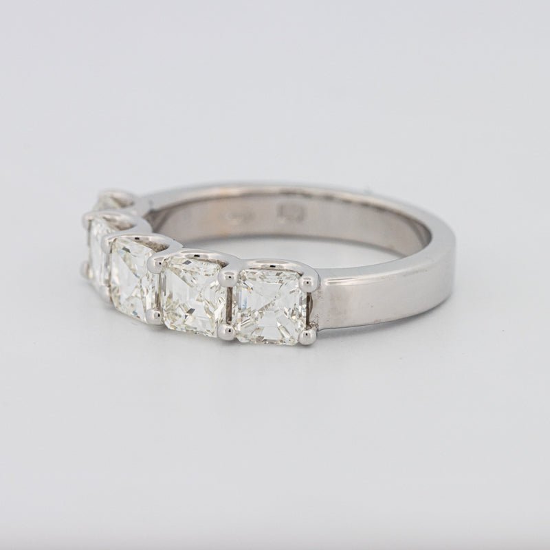5 Half Square Radiant Eternity Ring - ZIZOV DIAMONDS