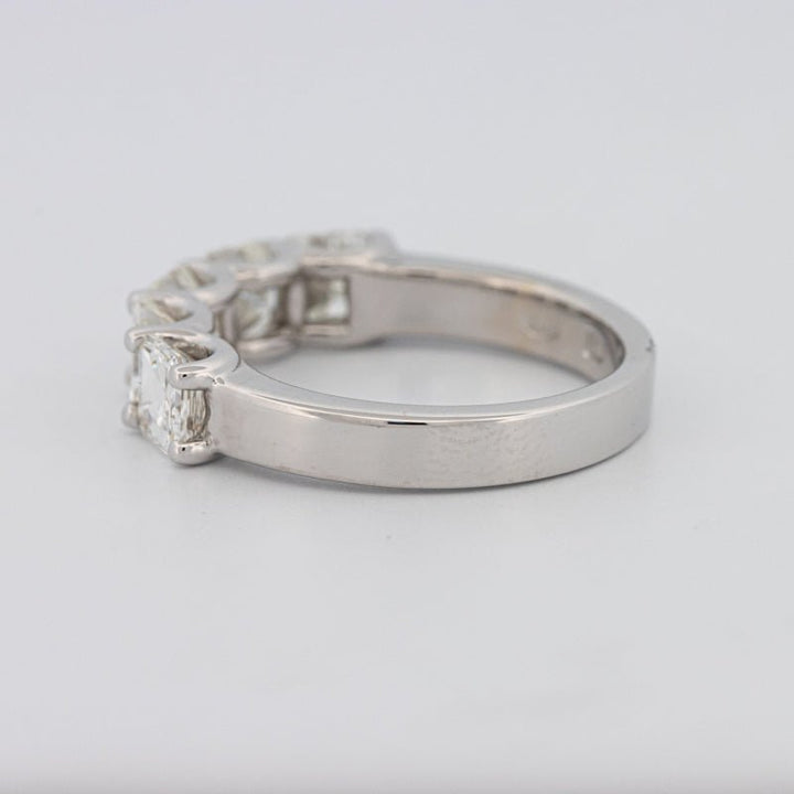5 Half Square Radiant Eternity Ring - ZIZOV DIAMONDS