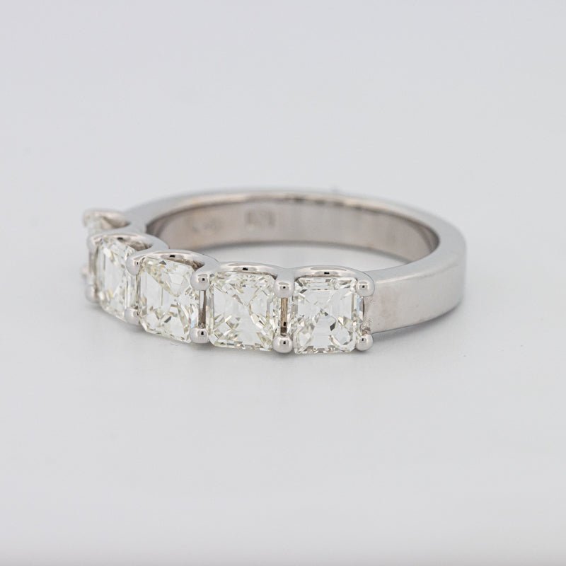 5 Half Square Radiant Eternity Ring - ZIZOV DIAMONDS