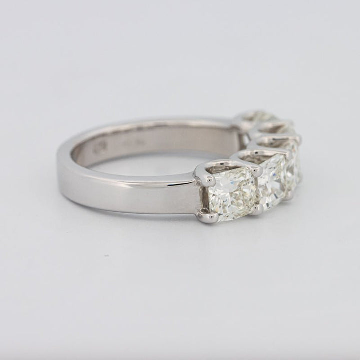 5 Half Square Radiant Eternity Ring - ZIZOV DIAMONDS