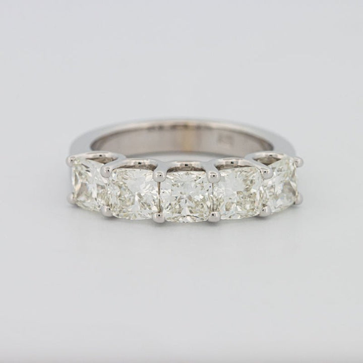 5 Half Square Radiant Eternity Ring - ZIZOV DIAMONDS