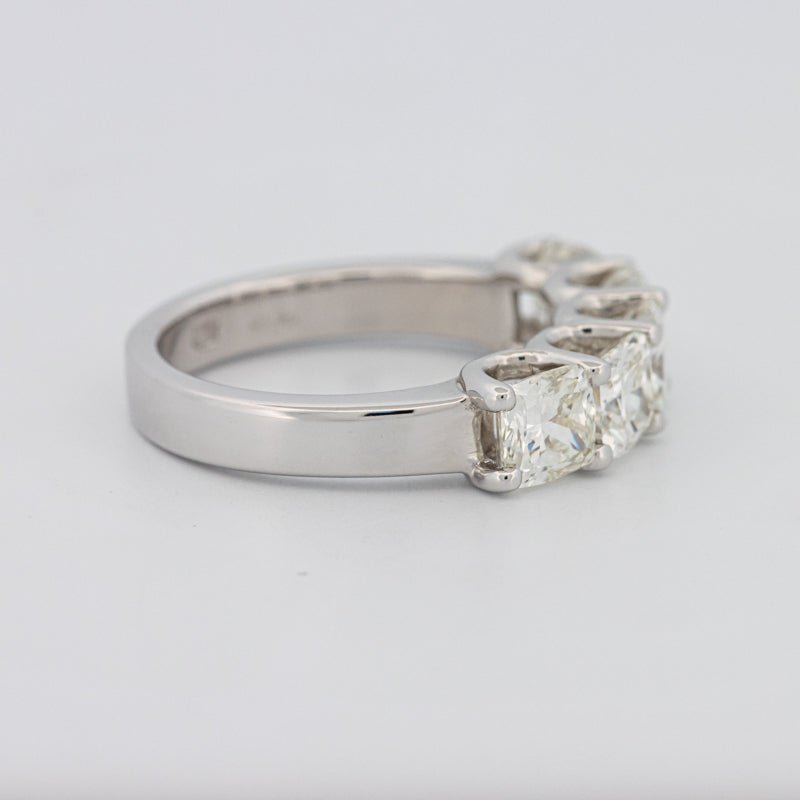 5 Half Square Radiant Eternity Ring - ZIZOV DIAMONDS