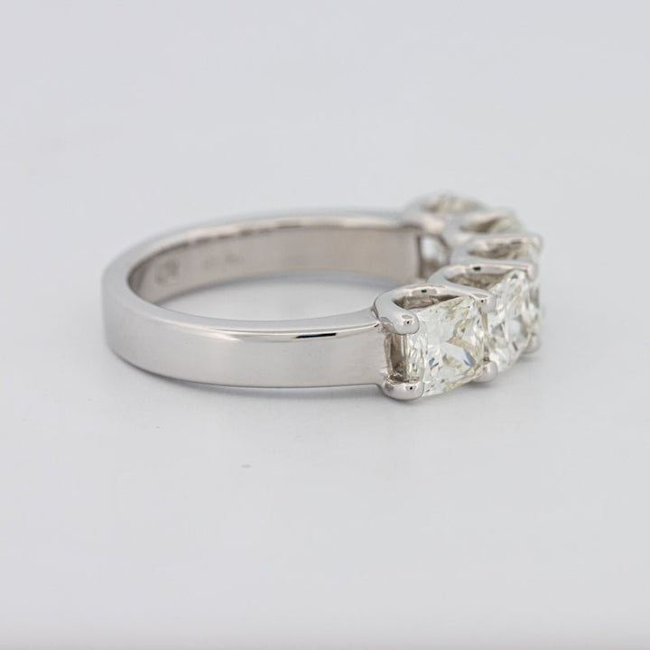 5 Half Square Radiant Eternity Ring - ZIZOV DIAMONDS