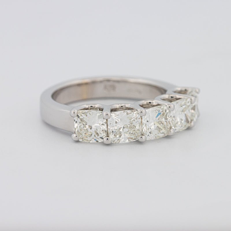 5 Half Square Radiant Eternity Ring - ZIZOV DIAMONDS