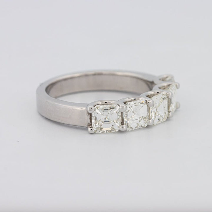 5 Half Square Radiant Eternity Ring - ZIZOV DIAMONDS