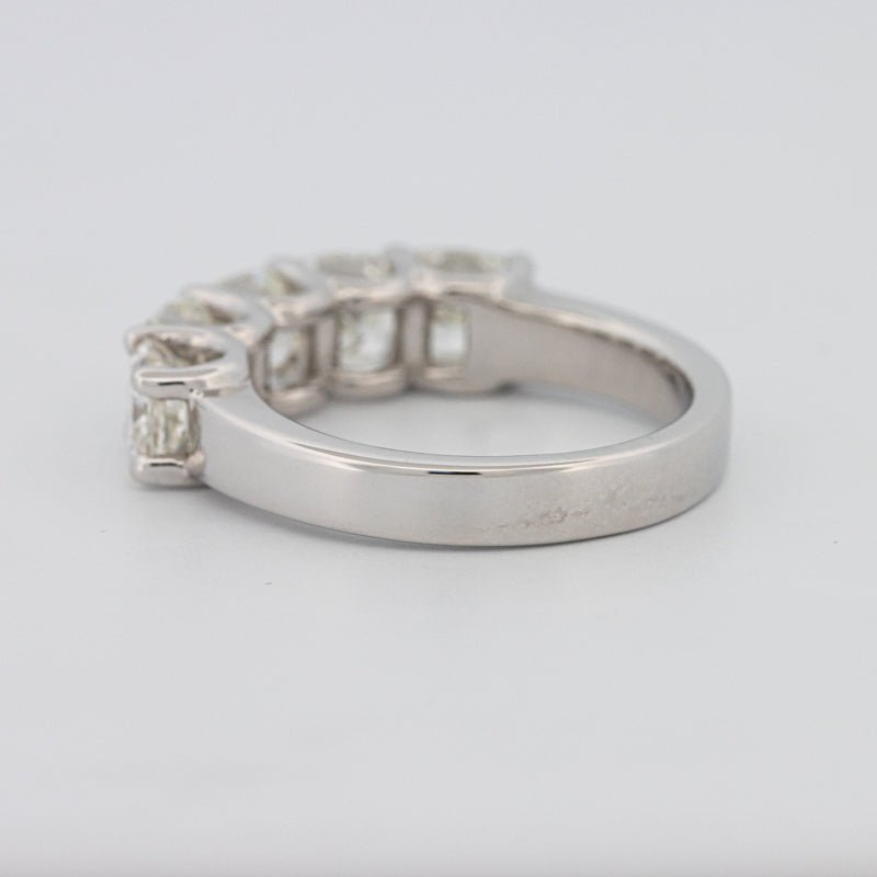 5 Half Square Radiant Eternity Ring - ZIZOV DIAMONDS