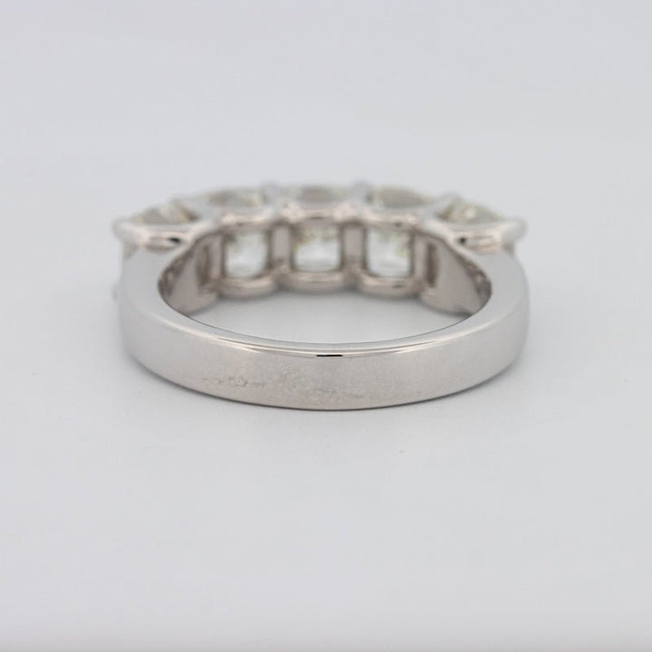 5 Half Square Radiant Eternity Ring - ZIZOV DIAMONDS