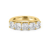 5 Half Square Radiant Eternity Ring - ZIZOV DIAMONDS