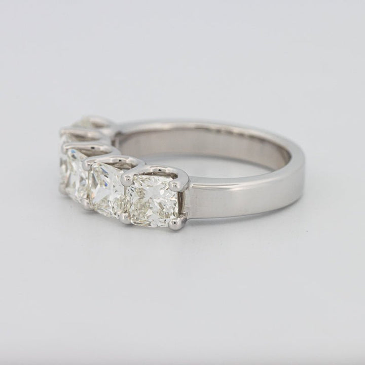5 Half Square Radiant Eternity Ring - ZIZOV DIAMONDS