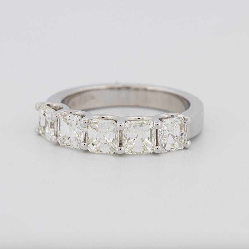 5 Half Square Radiant Eternity Ring - ZIZOV DIAMONDS