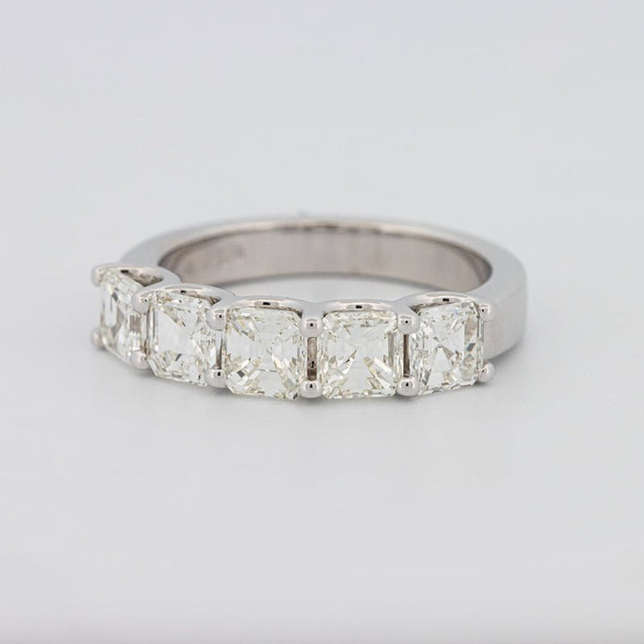 5 Half Square Radiant Eternity Ring - ZIZOV DIAMONDS