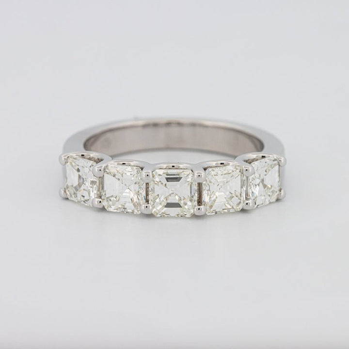 5 Half Square Radiant Eternity Ring - ZIZOV DIAMONDS
