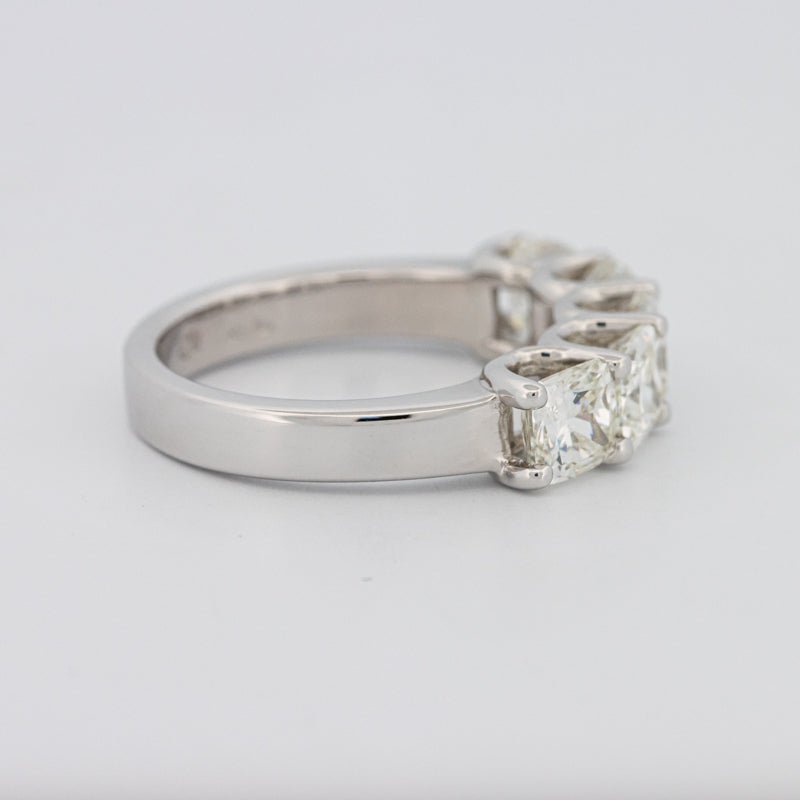 5 Half Square Radiant Eternity Ring - ZIZOV DIAMONDS