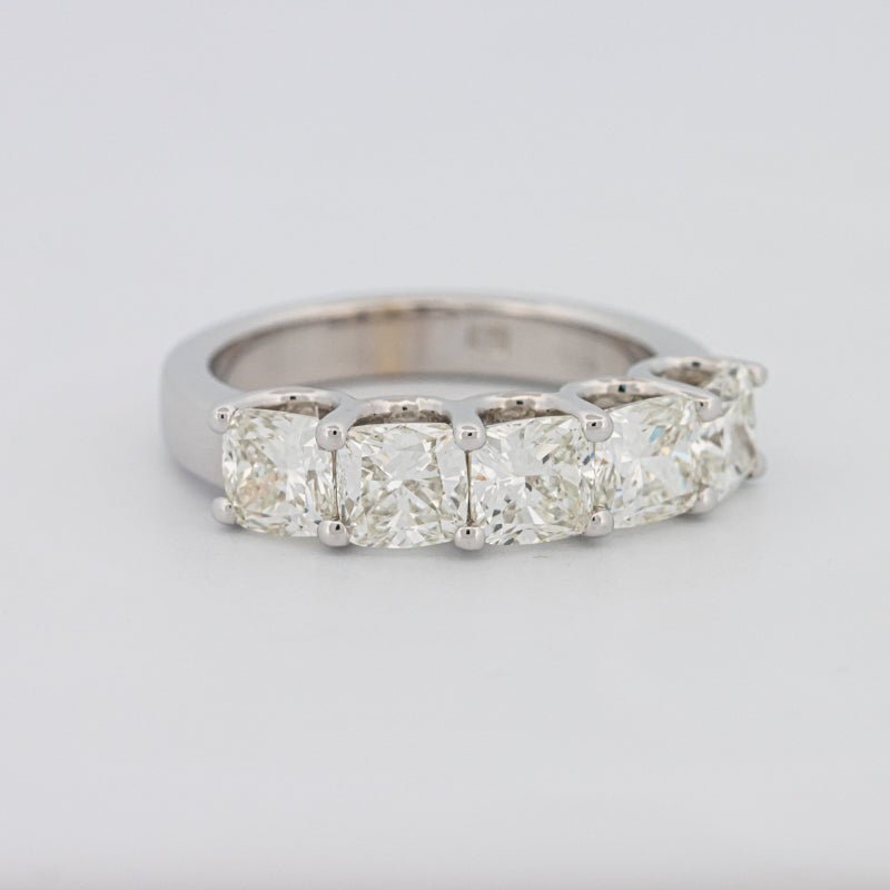 5 Half Square Radiant Eternity Ring - ZIZOV DIAMONDS