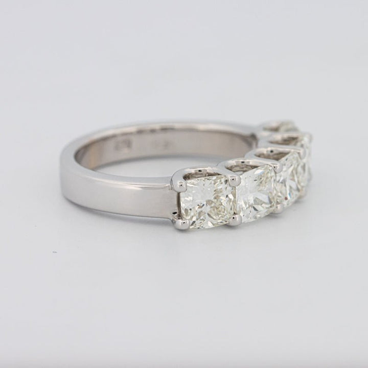 5 Half Square Radiant Eternity Ring - ZIZOV DIAMONDS