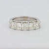 5 Half Square Radiant Eternity Ring - ZIZOV DIAMONDS