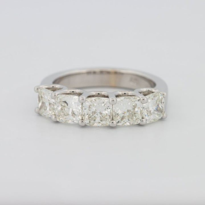 5 Half Square Radiant Eternity Ring - ZIZOV DIAMONDS