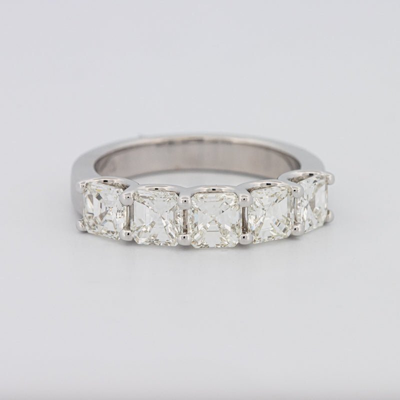 5 Half Square Radiant Eternity Ring - ZIZOV DIAMONDS