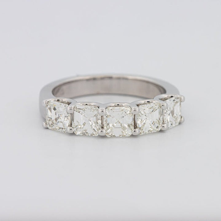 5 Half Square Radiant Eternity Ring - ZIZOV DIAMONDS