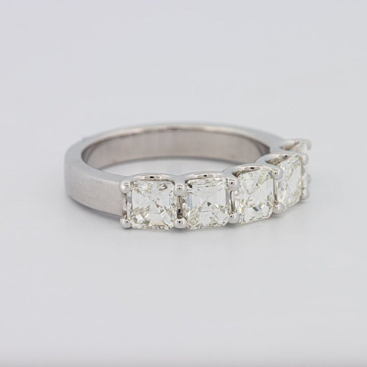 5 Half Square Radiant Eternity Ring - ZIZOV DIAMONDS