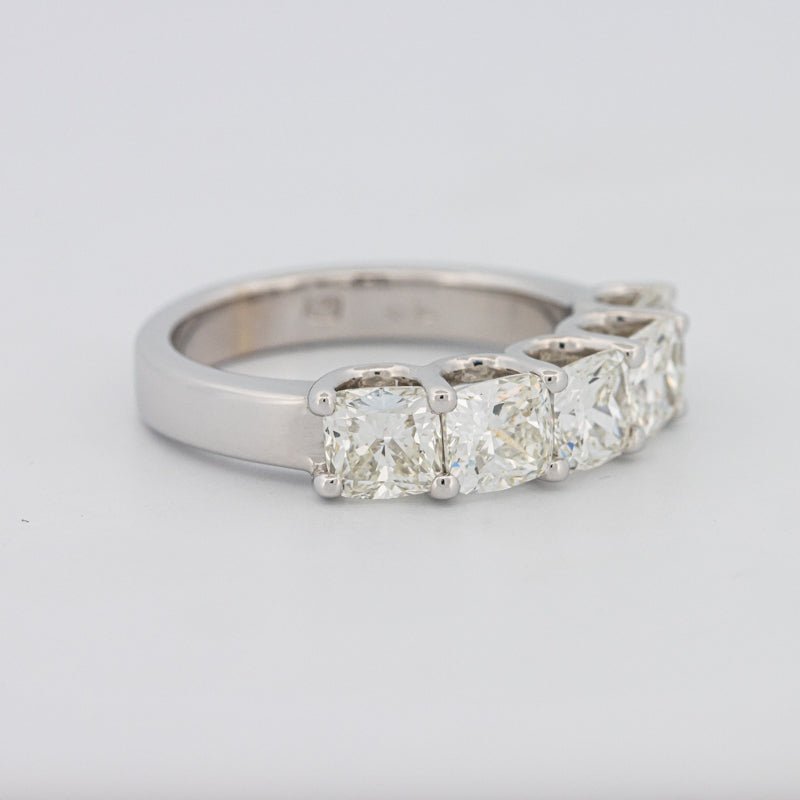 5 Half Square Radiant Eternity Ring - ZIZOV DIAMONDS