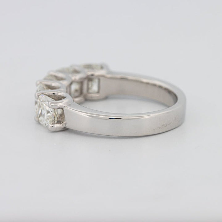 5 Half Square Radiant Eternity Ring - ZIZOV DIAMONDS