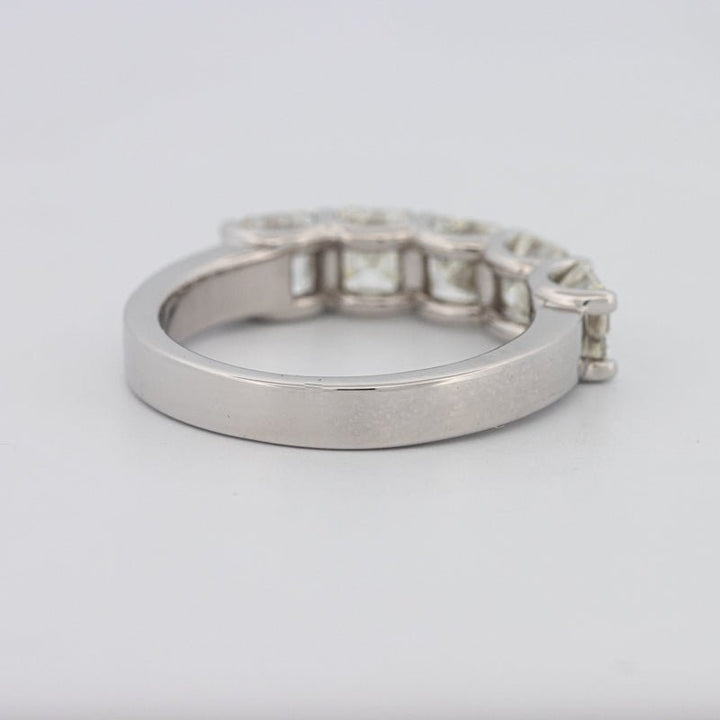 5 Half Square Radiant Eternity Ring - ZIZOV DIAMONDS