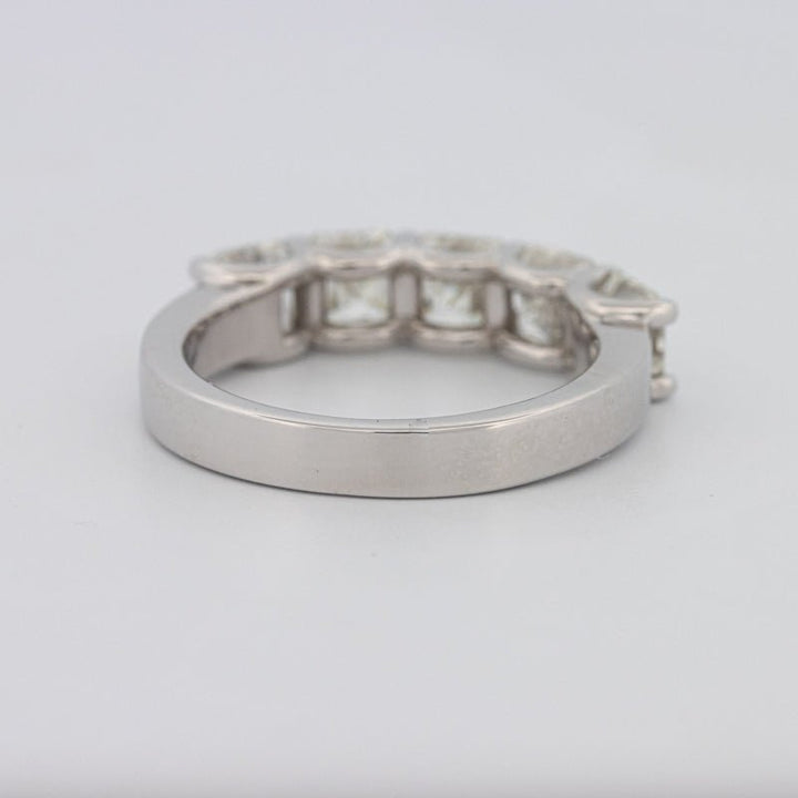 5 Half Square Radiant Eternity Ring - ZIZOV DIAMONDS