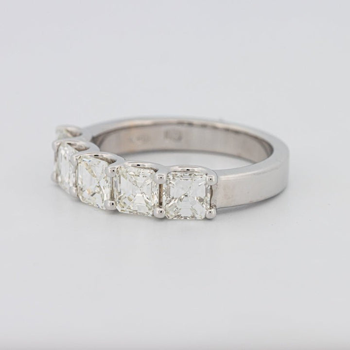 5 Half Square Radiant Eternity Ring - ZIZOV DIAMONDS