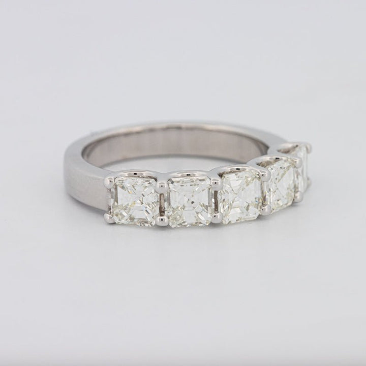 5 Half Square Radiant Eternity Ring - ZIZOV DIAMONDS