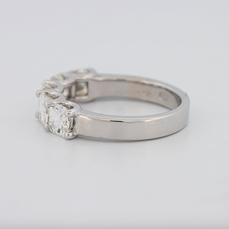 5 Half Square Radiant Eternity Ring - ZIZOV DIAMONDS