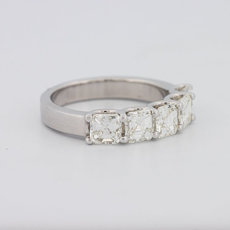 5 Half Square Radiant Eternity Ring - ZIZOV DIAMONDS