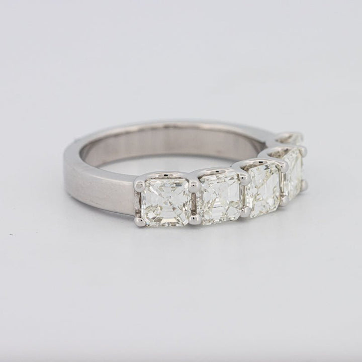 5 Half Square Radiant Eternity Ring - ZIZOV DIAMONDS