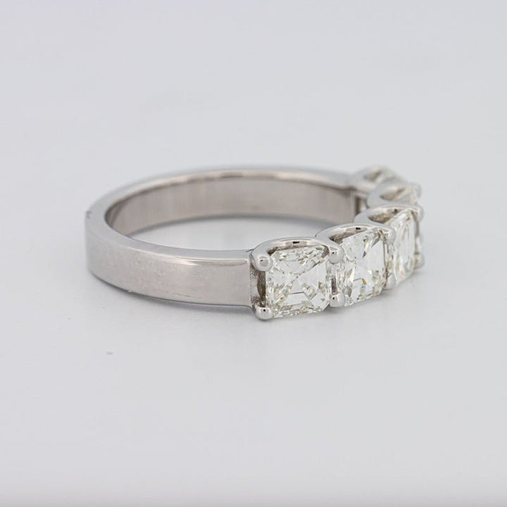 5 Half Square Radiant Eternity Ring - ZIZOV DIAMONDS