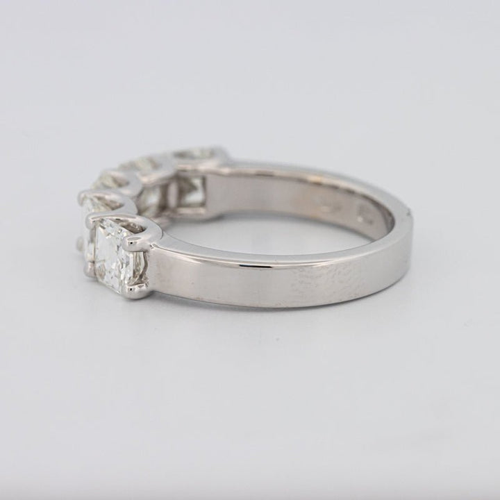 5 Half Square Radiant Eternity Ring - ZIZOV DIAMONDS