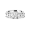 5 Half Square Radiant Eternity Ring - ZIZOV DIAMONDS