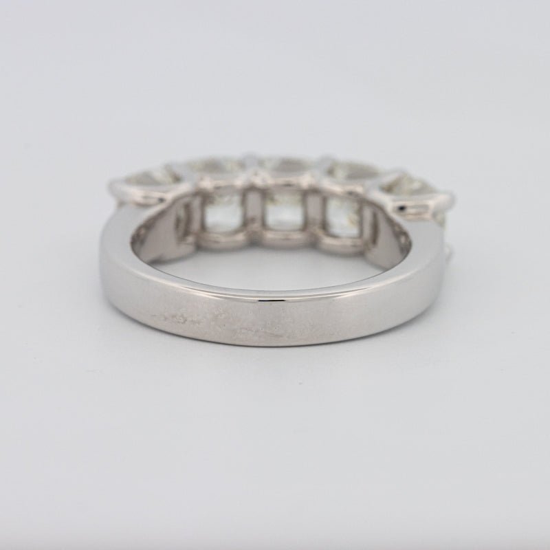 5 Half Square Radiant Eternity Ring - ZIZOV DIAMONDS