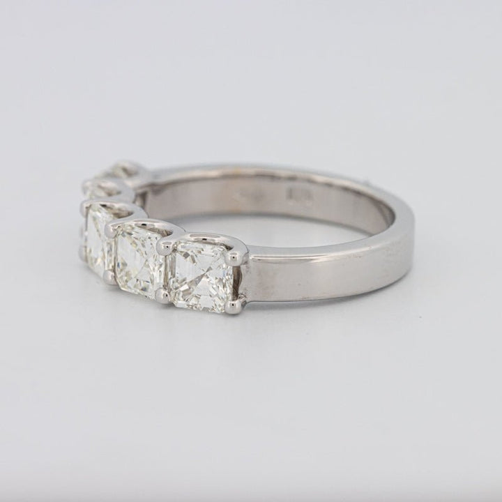 5 Half Square Radiant Eternity Ring - ZIZOV DIAMONDS