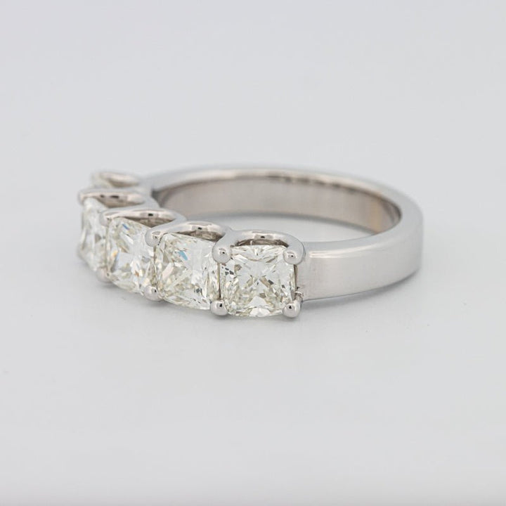 5 Half Square Radiant Eternity Ring - ZIZOV DIAMONDS